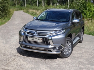 ТСС Защита передняя нижняя 76, 1 мм MITSUBISHI (митсубиси) Pajero/паджеро Sport 16- - Автоаксессуары и тюнинг