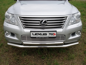 ТСС Защита передняя нижняя 76, 1/60, 3 мм LEXUS (лексус) LX570 07- - Автоаксессуары и тюнинг