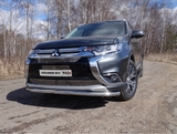 ТСС Защита передняя нижняя (длинная) 60, 3 мм MITSUBISHI (митсубиси) Outlander/оутлендер 15-