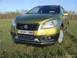 ТСС Защита передняя нижняя (двойная) 42, 4/42, 4 мм SUZUKI (сузуки) SX 4 14-