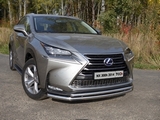 ТСС Защита передняя нижняя (двойная) 60, 3/42, 4 мм LEXUS (лексус) NX300h 14-