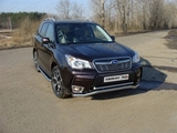 ТСС Защита передняя нижняя (двойная) 60, 3/42, 4 мм SUBARU (субару) Forester/форестер 13-