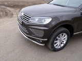 ТСС Защита передняя нижняя (кенгурин) 60, 3/42, 4 мм VW Touareg/туарег 14-