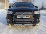 ТСС Защита передняя нижняя (овальная) 75х42 мм MITSUBISHI (митсубиси) ASX 13-