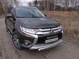 ТСС Защита передняя нижняя (овальная) 75х42 мм MITSUBISHI (митсубиси) Outlander/оутлендер 15-