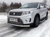 ТСС Защита передняя нижняя (овальная) 75х42 мм SUZUKI (сузуки) Vitara 15-