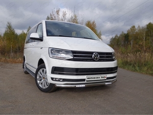 ТСС Защита передняя нижняя (с ДХО) 60, 3 мм VW T6 Multivan 15- - Автоаксессуары и тюнинг