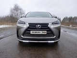 ТСС Защита передняя нижняя (с ходовыми огнями) 60,3 мм LEXUS NX300h 14-