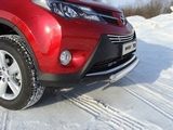 ТСС Защита передняя (овальная) 75х42 мм TOYOTA (тойота) RAV4/рав 4 13-