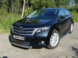 ТСС Защита передняя (овальная) 75х42 мм TOYOTA (тойота) Venza/Венза 12-