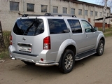 ТСС Защита порогов 42, 4 мм NISSAN (ниссан) Pathfinder 10-