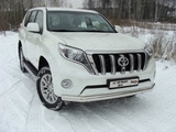 ТСС Защита порогов 42, 4 мм TOYOTA (тойота) Land Cruiser/круизер/ленд крузер Prado/Прадо J150 09-/13-