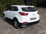 ТСС Защита задняя 42,4 мм HYUNDAI Creta (ix25) 15-