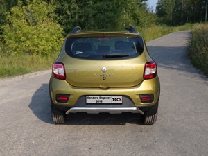 ТСС Защита задняя 42, 4 мм RENAULT (рено) Sandero/Сандеро Stepway/степвей 13- - Автоаксессуары и тюнинг