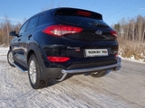 ТСС Защита задняя 60, 3/42, 4 мм HYUNDAI (хендай) Tucson 16-