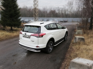 ТСС Защита задняя (центральная) 60, 3 мм TOYOTA (тойота) RAV4/рав 4 15- - Автоаксессуары и тюнинг