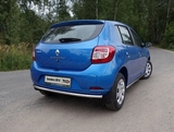 ТСС Защита задняя нижняя 42, 4 мм RENAULT (рено) Sandero/Сандеро 14-