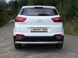 ТСС Защита задняя (овальная) 75х42 мм HYUNDAI (хендай) Creta (ix25) 15-