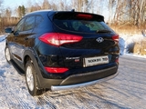 ТСС Защита задняя (овальная) 75х42 мм HYUNDAI (хендай) Tucson 16-