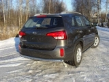 ТСС Защита задняя (овальная) 75х42 мм KIA (киа) Sorento/Соренто 13-