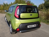 ТСС Защита задняя (овальная) 75х42 мм KIA (киа) Soul/Соул 13-