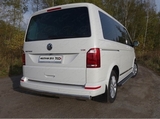 ТСС Защита задняя (овальная) 75х42 мм VW T6 Multivan 15-