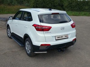 ТСС Защита задняя (уголки) 42, 4 мм HYUNDAI (хендай) Creta (ix25) 15- - Автоаксессуары и тюнинг