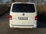 ТСС Защита задняя (уголки) 42, 4 мм VW T5 Multivan 03-/10-