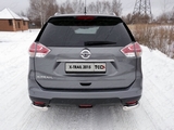 ТСС Защита задняя (уголки) 60, 3 мм NISSAN (ниссан) X-Trail 14-