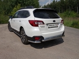 ТСС Защита задняя (уголки) 60, 3 мм SUBARU (субару) Outback/аутбек/оутбек 14-